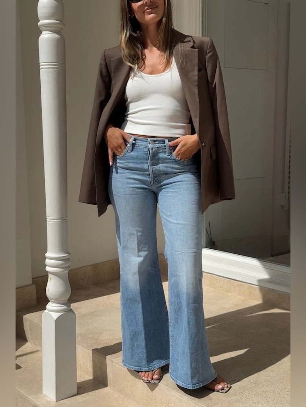 NWT Mother Superior Tomcat Roller Skimp, Puzzled, Retail $268, Size 30 - Picture 4 of 13